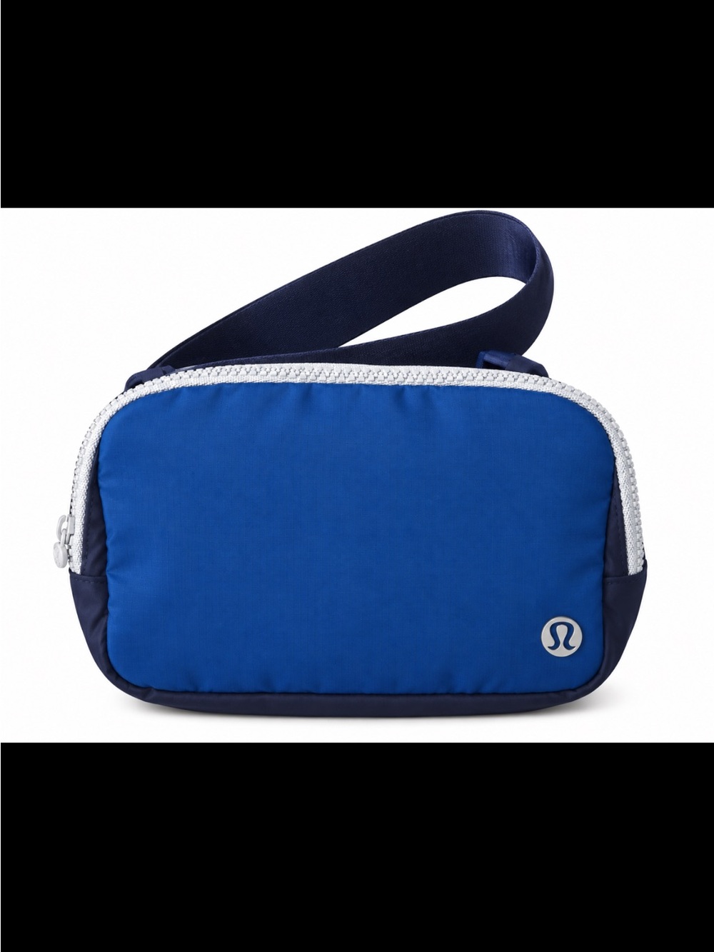 lululemon athletica Blue and Navy Crossbody Pouch